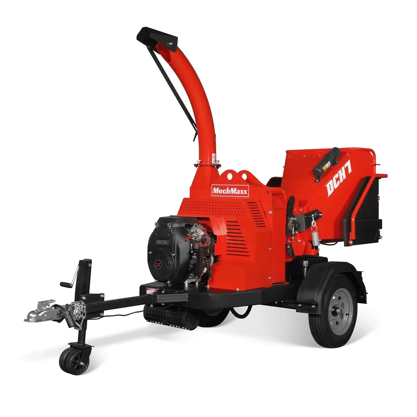 25hp 750cc Twin Cylinder ZONSEN Petrol Engine 7” Hydraulic Feeding Wood Chipper, DCH7