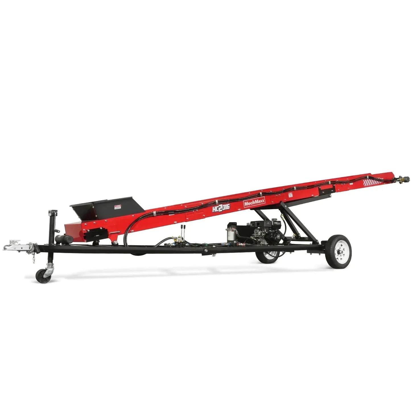 Firewood Conveyor, 7HP 212cc Gasoline Powered Max. 124" Lift Height, 236'' Length, 16" Width, HC2016