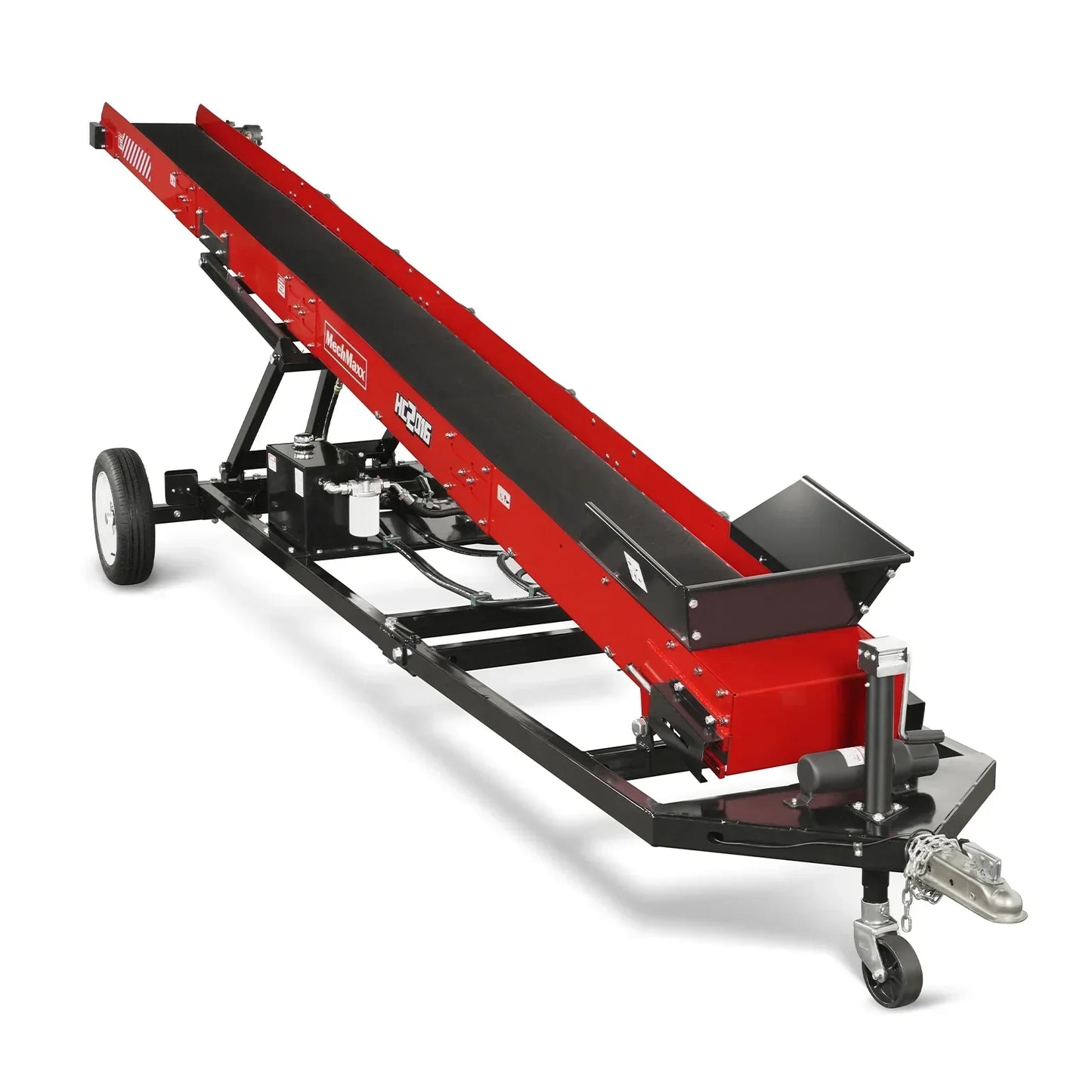 Firewood Conveyor, 7HP 212cc Gasoline Powered Max. 124" Lift Height, 236'' Length, 16" Width, HC2016