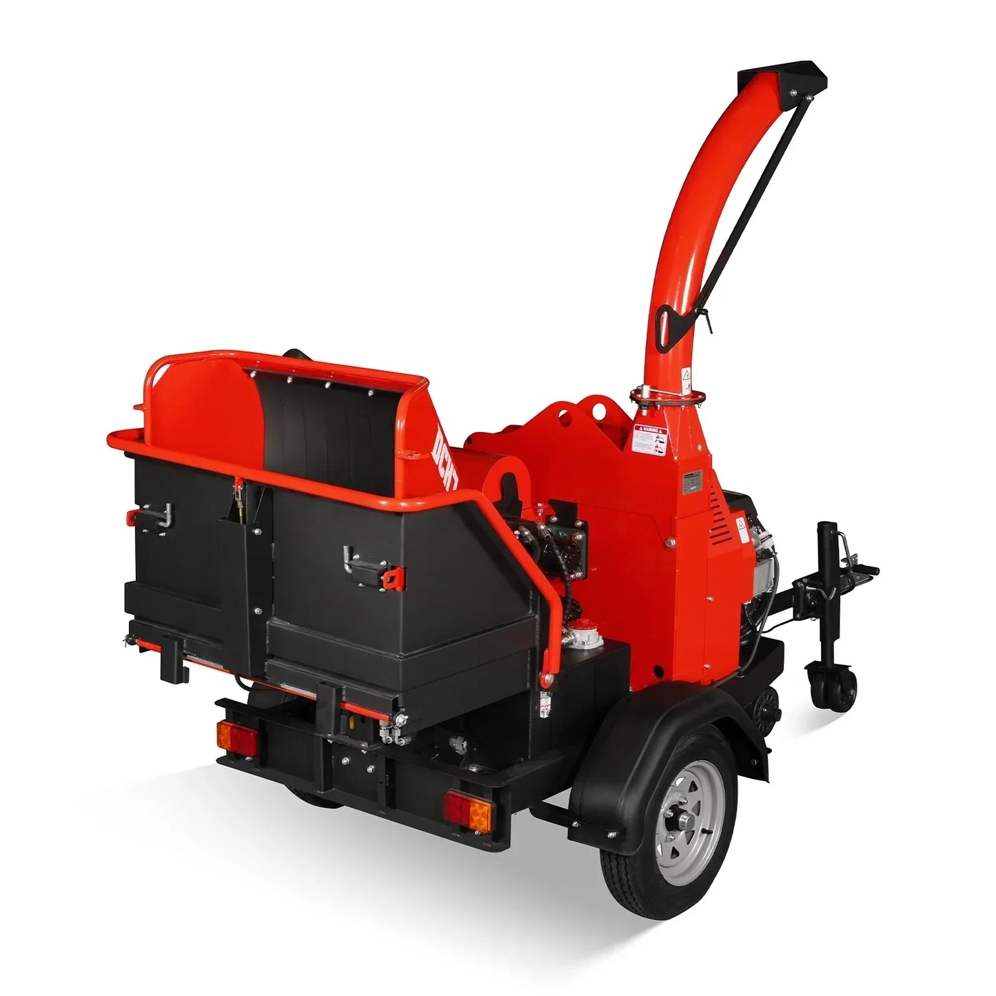 25hp 750cc Twin Cylinder ZONSEN Petrol Engine 7” Hydraulic Feeding Wood Chipper, DCH7