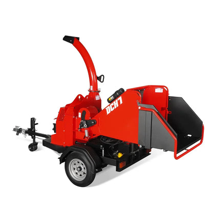 25hp 750cc Twin Cylinder ZONSEN Petrol Engine 7” Hydraulic Feeding Wood Chipper, DCH7