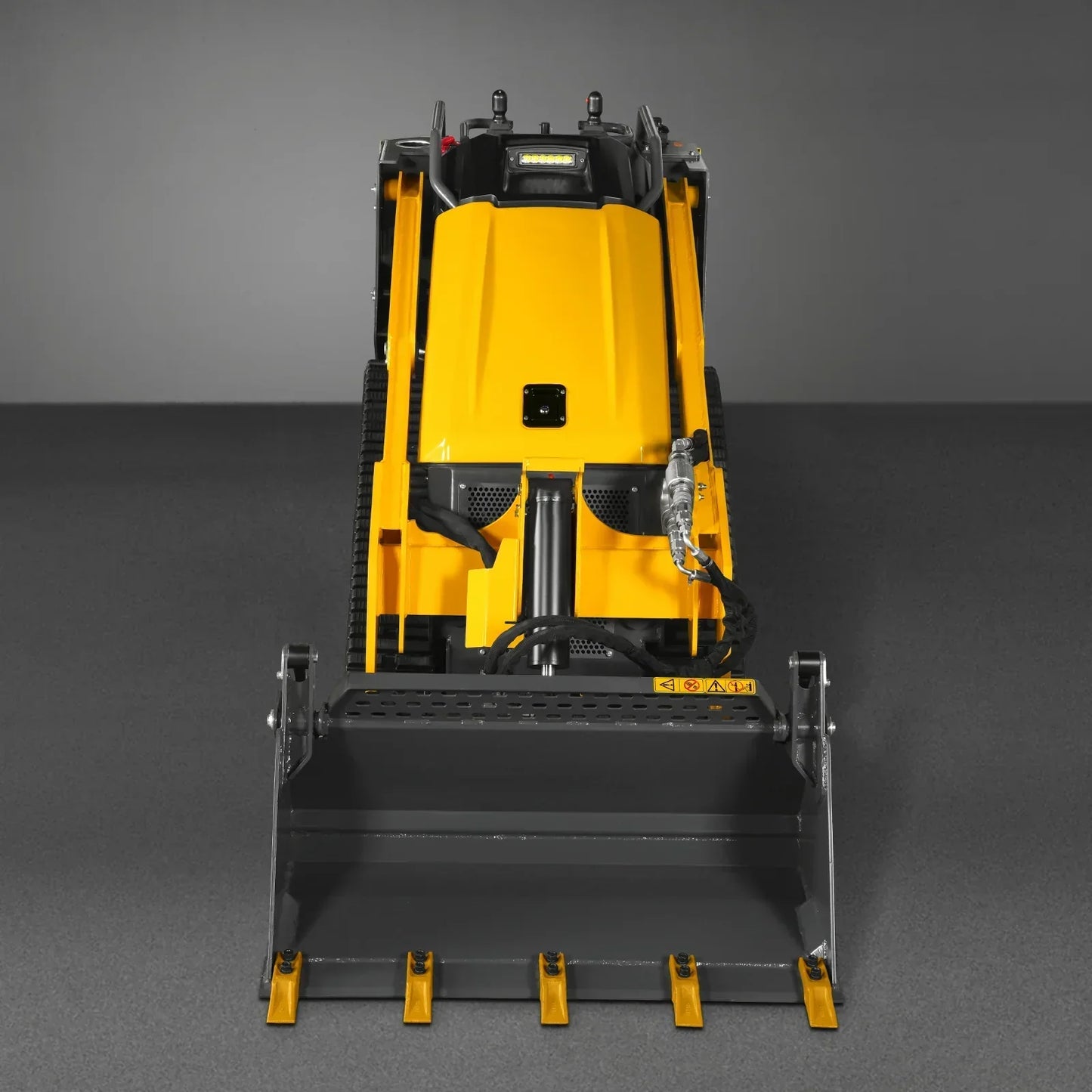 Mini Skid Steer Stand On Compact Track Loader ( 4 in 1 bucket included ) with 25HP KUBOTA D1105 Diesel Engine, Common Industry Interface (CII), CROBA  STL1000