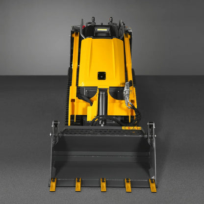 Mini Skid Steer Stand On Compact Track Loader ( 4 in 1 bucket included ) with 25HP KUBOTA D1105 Diesel Engine, Common Industry Interface (CII), CROBA  STL1000