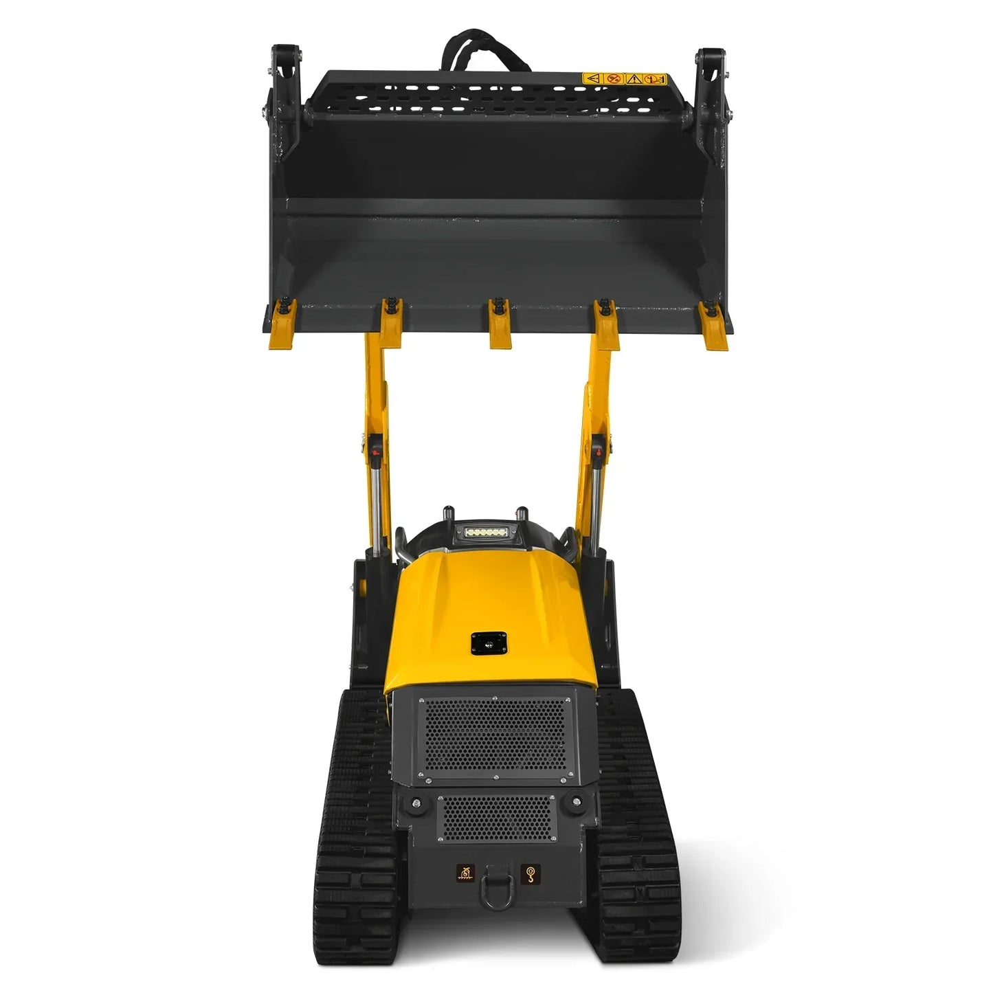 Mini Skid Steer Stand On Compact Track Loader ( 4 in 1 bucket included ) with 25HP KUBOTA D1105 Diesel Engine, Common Industry Interface (CII), CROBA  STL1000