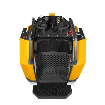 Mini Skid Steer Stand On Compact Track Loader ( 4 in 1 bucket included ) with 25HP KUBOTA D1105 Diesel Engine, Common Industry Interface (CII), CROBA  STL1000