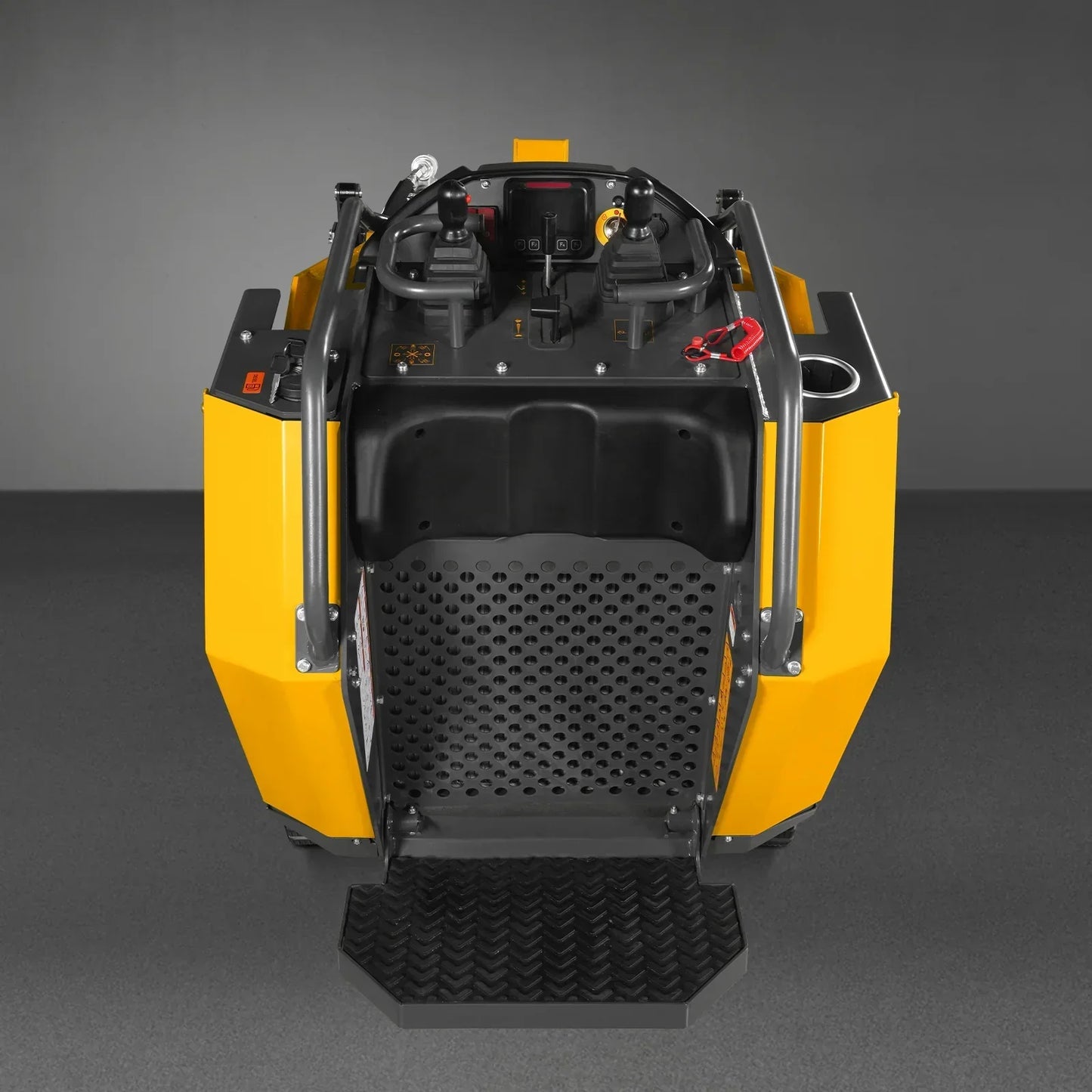 Mini Skid Steer Stand On Compact Track Loader ( 4 in 1 bucket included ) with 25HP KUBOTA D1105 Diesel Engine, Common Industry Interface (CII), CROBA  STL1000
