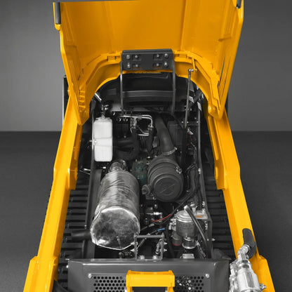 Mini Skid Steer Stand On Compact Track Loader ( 4 in 1 bucket included ) with 25HP KUBOTA D1105 Diesel Engine, Common Industry Interface (CII), CROBA  STL1000