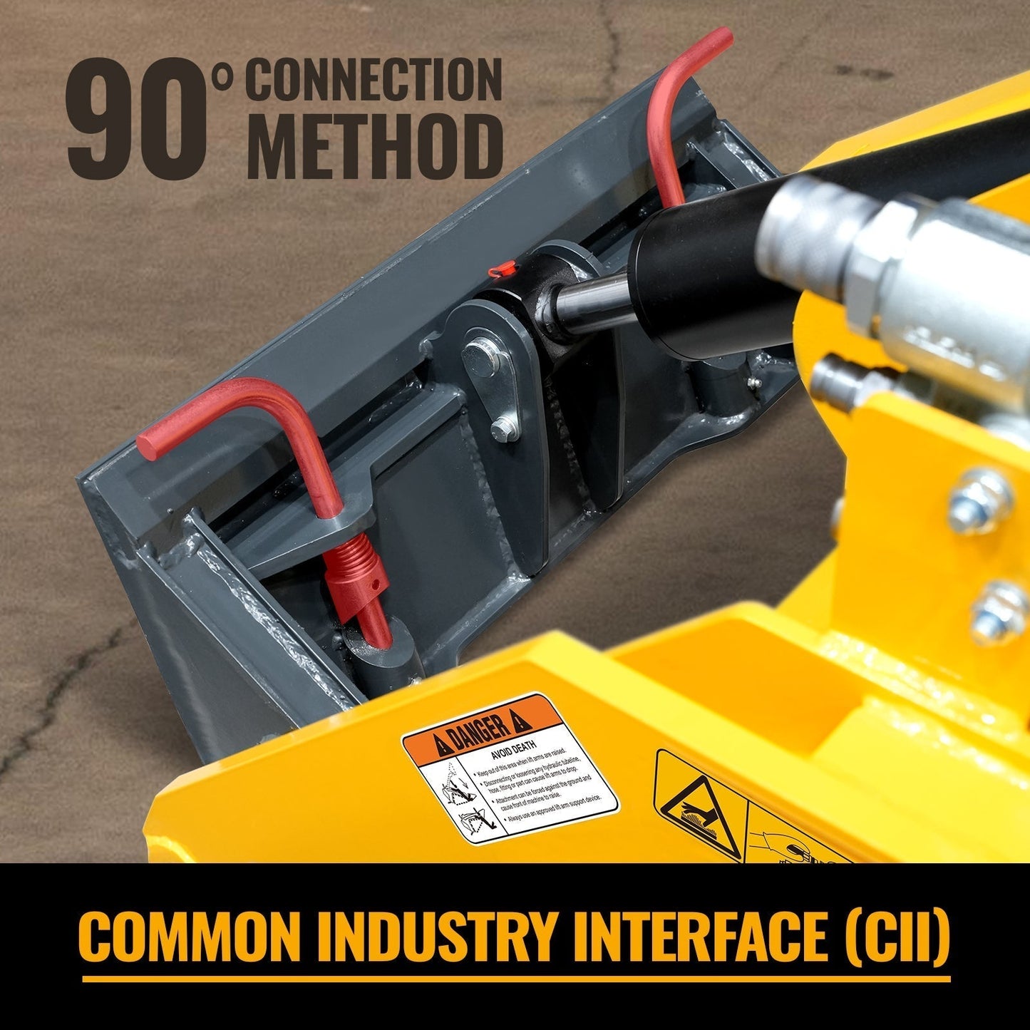Mini Skid Steer Stand On Compact Track Loader ( 4 in 1 bucket included ) with 25HP KUBOTA D1105 Diesel Engine, Common Industry Interface (CII), CROBA  STL1000