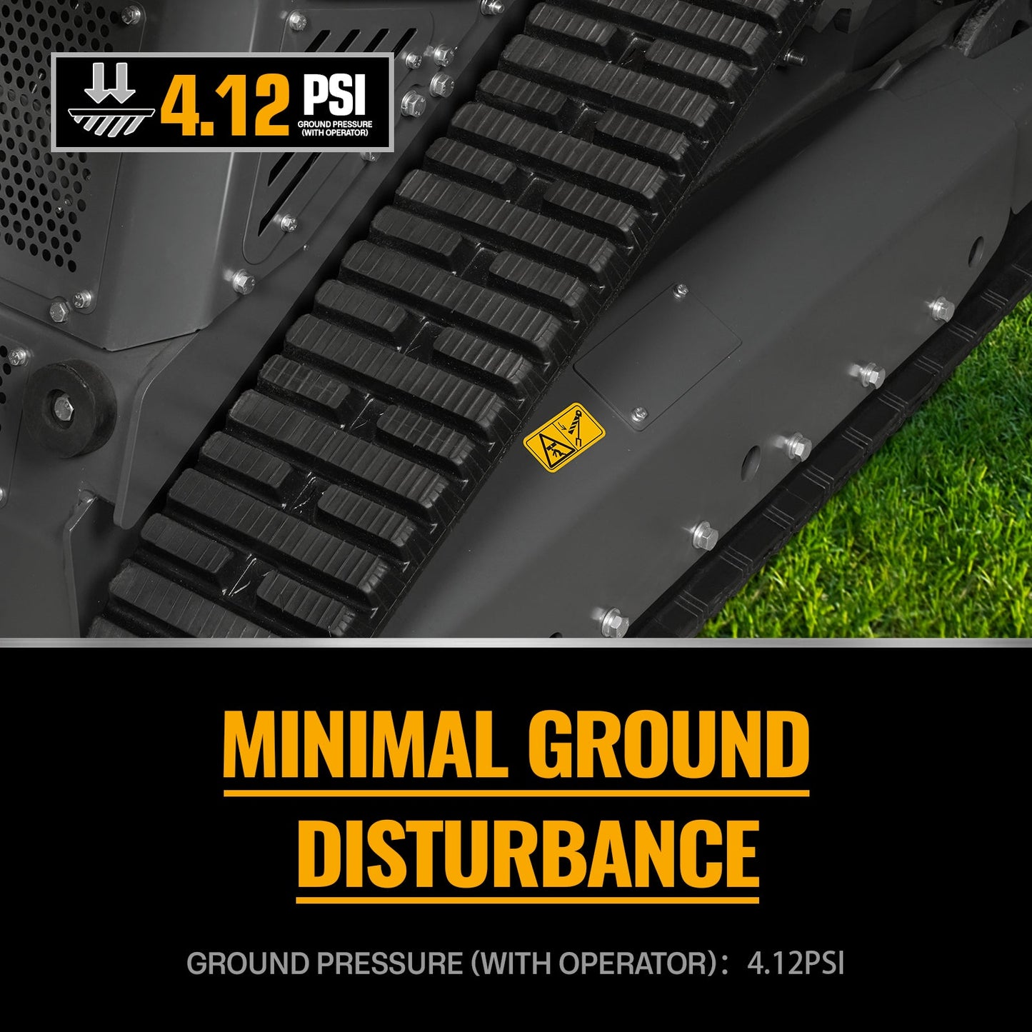 Mini Skid Steer Stand On Compact Track Loader ( 4 in 1 bucket included ) with 25HP KUBOTA D1105 Diesel Engine, Common Industry Interface (CII), CROBA  STL1000