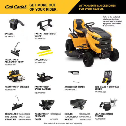 XT1 Enduro LT 42 In. 19 HP Briggs and Stratton Engine Hydrostatic Drive Gas Riding Lawn Tractor