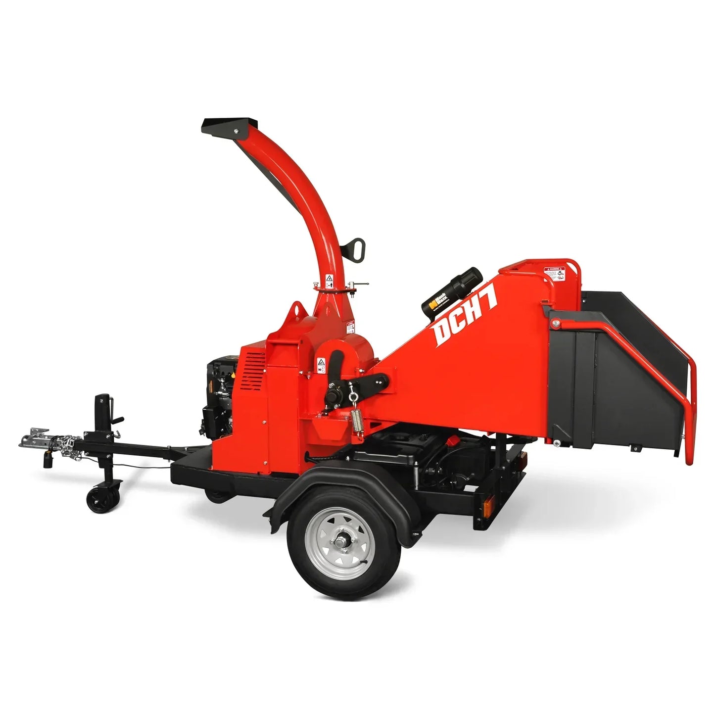 25hp 750cc Twin Cylinder ZONSEN Petrol Engine 7” Hydraulic Feeding Wood Chipper, DCH7